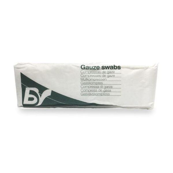 Bastos Viegas Guaze Swabs 5cm X 5cm 17sqcm 8 Piles