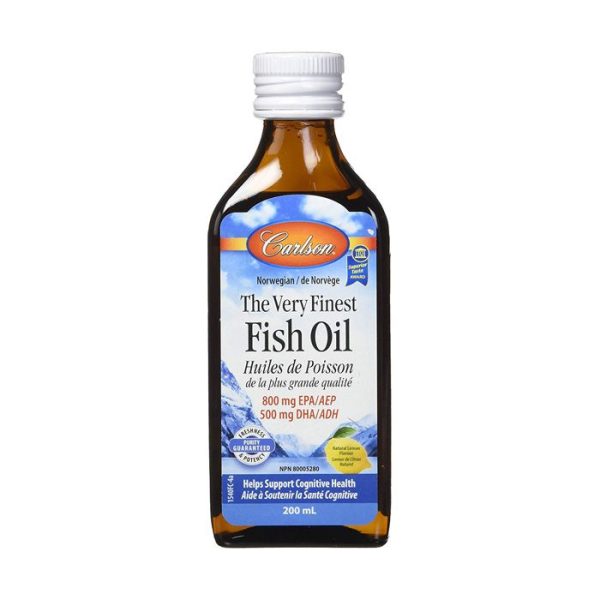 Carlson Fish Oil Lemon 200ml