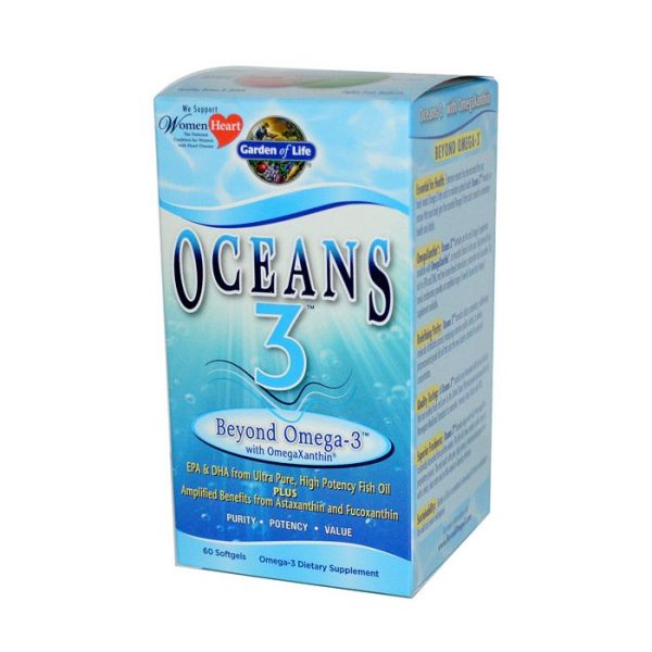 Garden of Life Oceans 3 Beyond Omega 3 60s