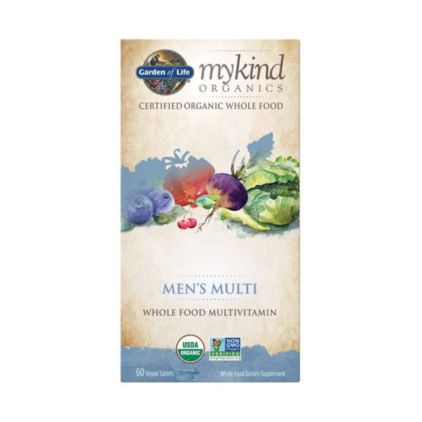 Garden of Life Mykind Organics Men's Multi 60's