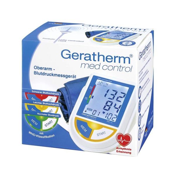 Geratherm Med Control Upper Arm Blood Pressure Monitor