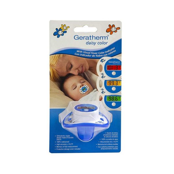 Geratherm Daisy Color Pacifier Thermometer