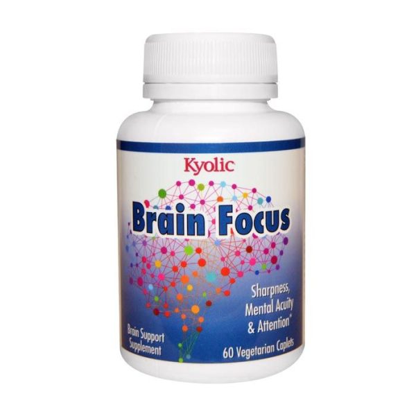 Kyolic Brain Focus 60 Vegetarian Caplets