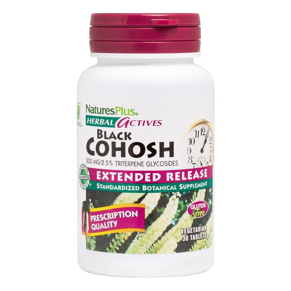 Natures Plus Herbal Actives Black Cohosh Extended Release 30's