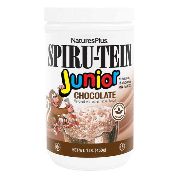 Natures Plus Spiru-Tein Junior Chocolate 1.09 Lb Can