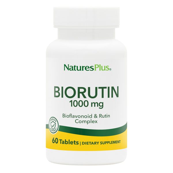 Natures Plus Biorutin 1000 mg 60 Tablets
