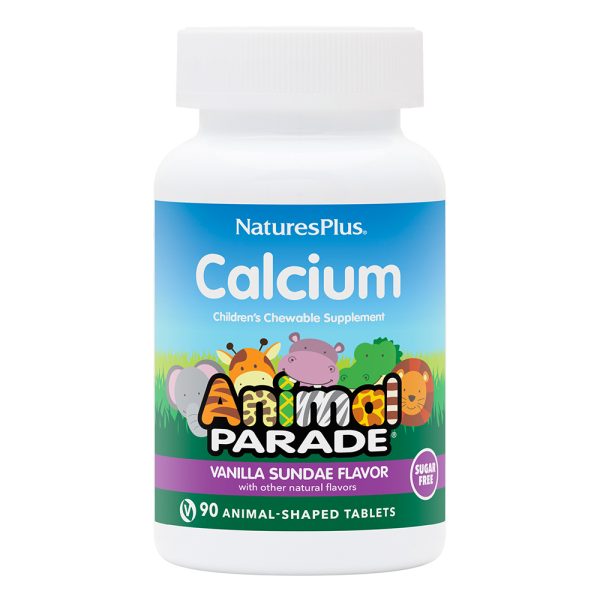 Natures Plus Animal Parade Sugar Free Calcium 90's
