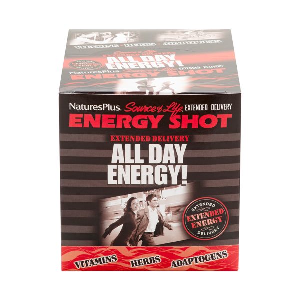 Natures Plus Source Of Life Energy Shot Display Of 12's