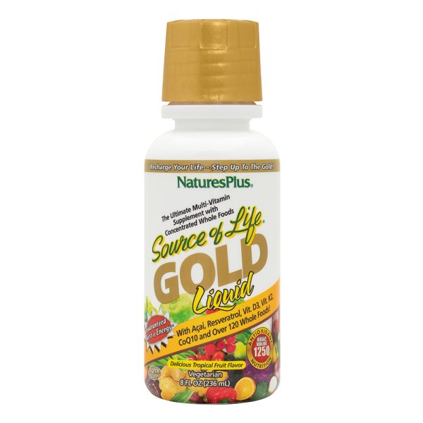 Natures Plus Source Of Life Liquid Gold 8 Oz