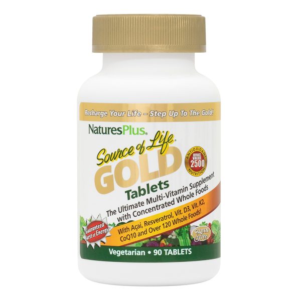 Natures Plus Source Of Life Gold Tablets 90's