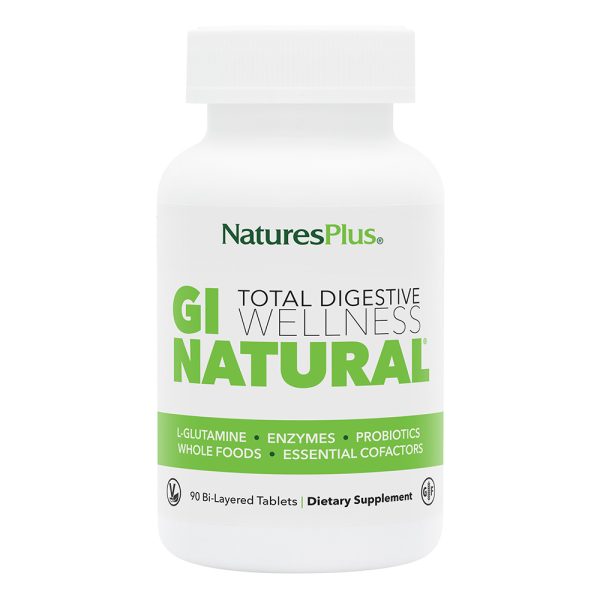 Natures Plus GI Natural Digestive Wellness 90 Tablets