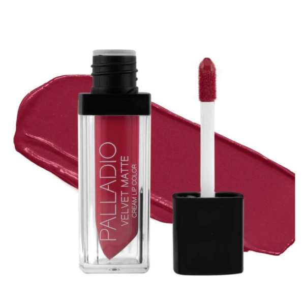 Palladio Velvet Matte Cream Lip Color - Brocade