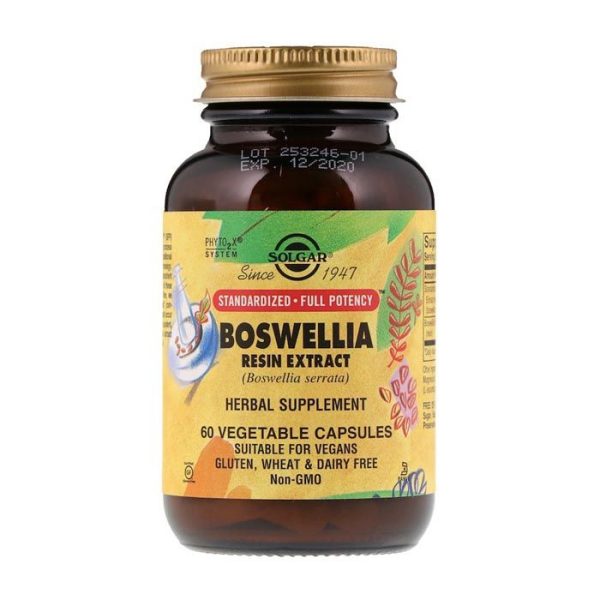 Solgar SFP Boswellia Resin Extract Vegetable Capsules 60's