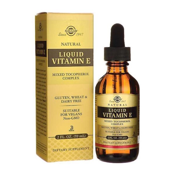 Solgar Liquid Vitamin E 2 Oz 59.2ml