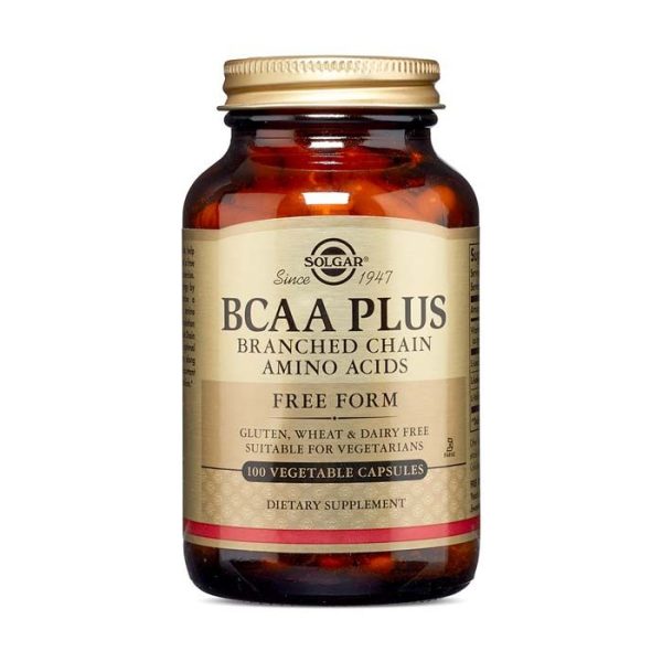 Solgar BCAA Plus Vegetbale capsules 100's