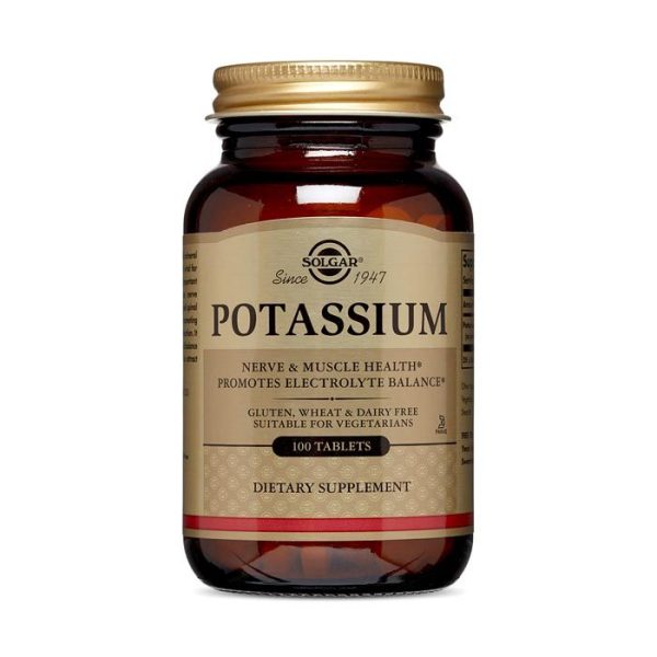 Solgar Potassium Tablets 100's