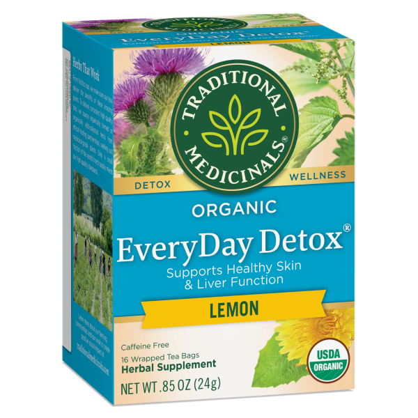 Traditional Medicinals Lemon Everyday Detox 16 Tea Bags