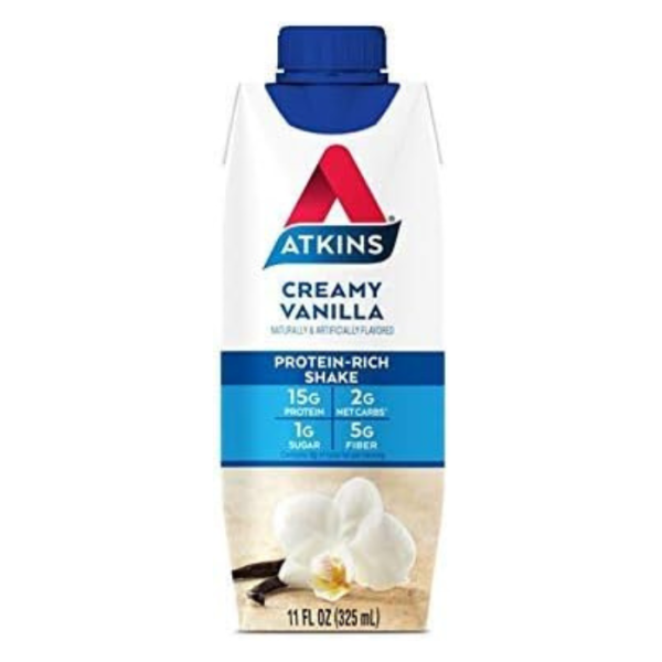 Atkins RTD Protein Shake Creamy Vanilla 325ml