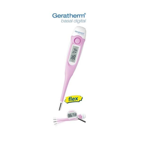 Geratherm Digital Basal Thermometer With 4-Digit Display Large
