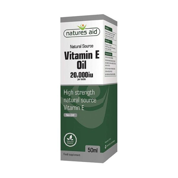 Natures Aid Vitamin E Oil 20000 iu 50 ml