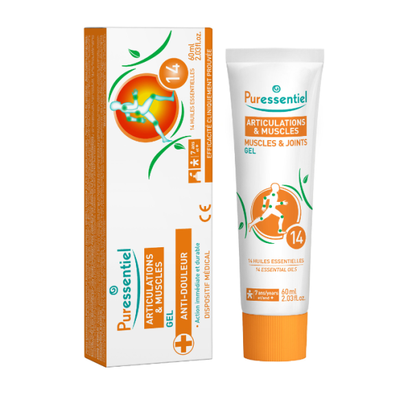 Puressentiel Muscles & Joints Gel with 14 Essential Oils 60ml