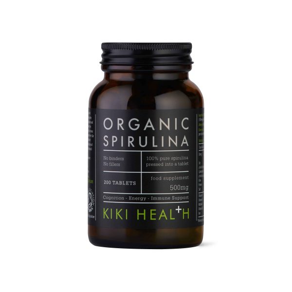 KIKI Health Organic Spirulina 200 Tablets