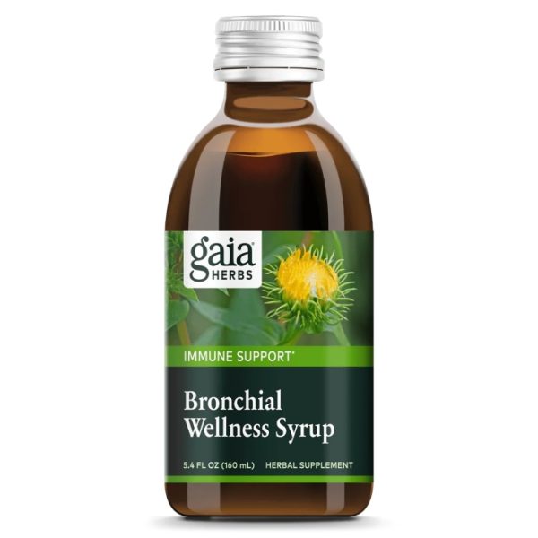 Gaia Herbs Bronchial Wellness Herbal Syrup 5.4 Oz