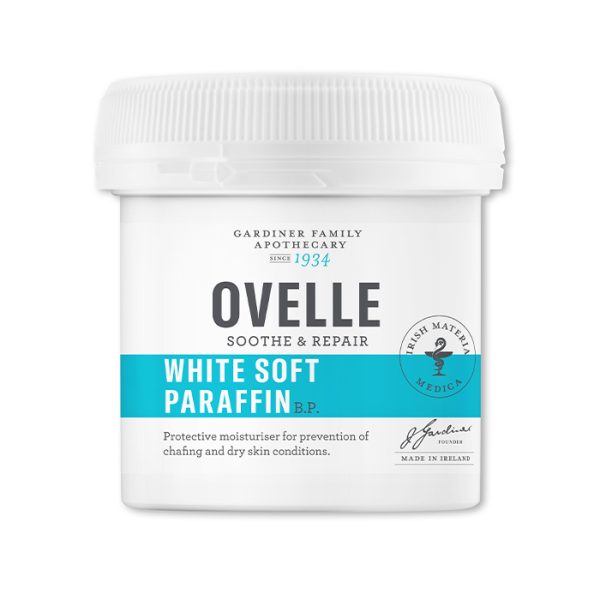 Ovelle White Soft Paraffin-Emollient Moisturizer 500g