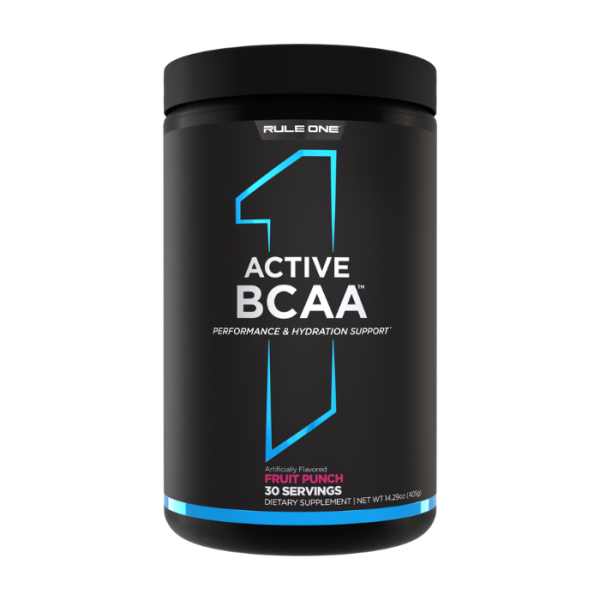 Rule 1 Active BCAA Fruit Punch 30 Servings 405g