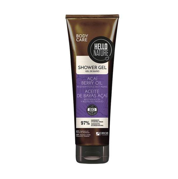 Hello Nature Acai-Berry Oil Shower Gel 250ml
