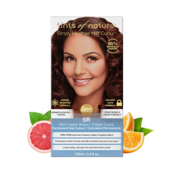Tints Of Nature Permanent Hair Color - 5R Rich Copper Brown
