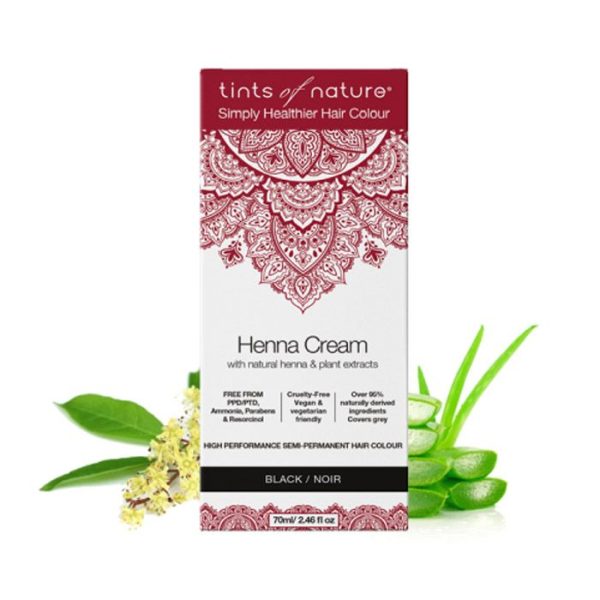 Tints Of Nature Henna Cream - Black 70 ml