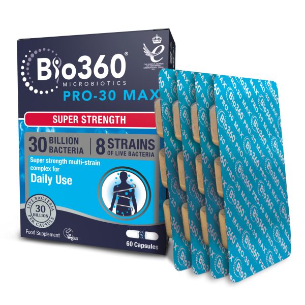 Natures Aid Pro-30 Max (30Bilion Daily Probiotic) 60 Capsules