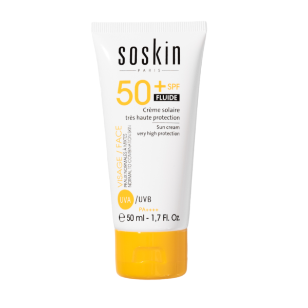 Soskin Sun Guard Sun Cream Very High Protection (SPF 50+) Fluid 50 ml