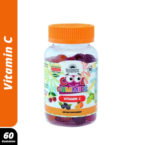 Sunshine Nutrition Cool Gummies Vitamin C 60's Gummies