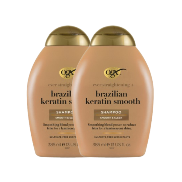 Ogx Brazilian Keratin Shampoo 385 ml Bogo Offer Pack Of 2