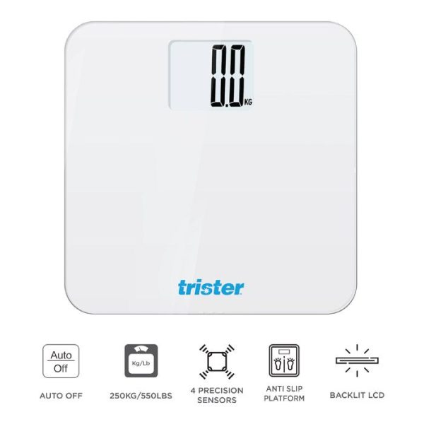Trister Bariatric Personal Weighing Scale 250Kg - TS-405PS-S