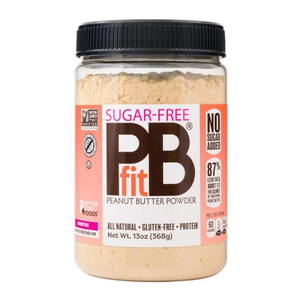 BetterBody Foods PB fit Peanut Butter Powder Sugar Free 368 g
