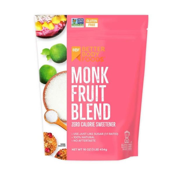 Better Body Foods Monk Fruit Blend 454g