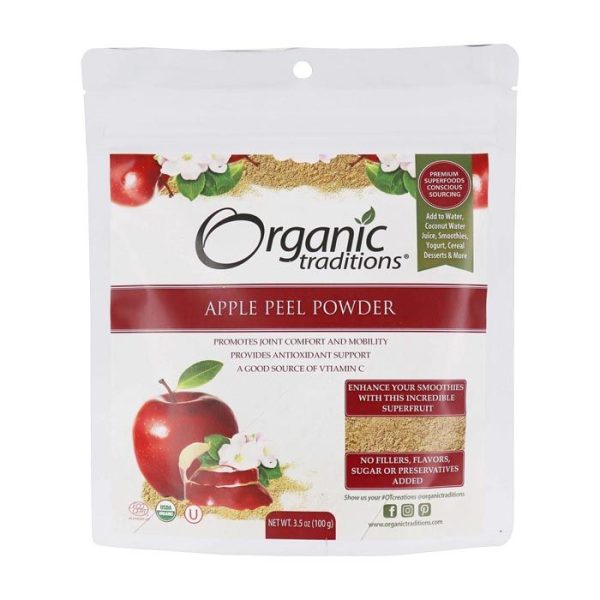 Organic Traditions Apple Peel Powder 100g