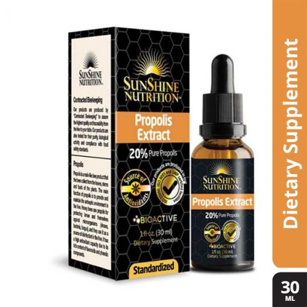 Sunshine Nutrition Propolis Extract 20% Pure Propolis 30ml