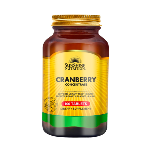 Sunshine Nutrition Cranberry Concentrate 100 Tablets