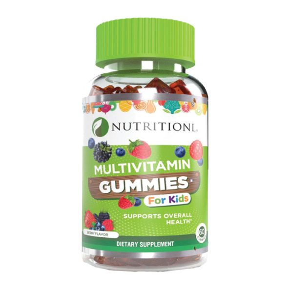 Nutritionl Kids Multivitamin, Supports Growth, Immunity, and Energy - 60 Gummies