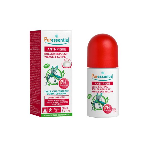 Puressentiel Anti-Sting Soothing Roller with 11 Essential Oils 50ml