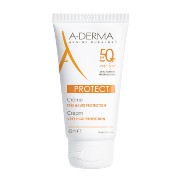 Aderma (50+Spf) Fragrance Free Protect Cream 40 Ml