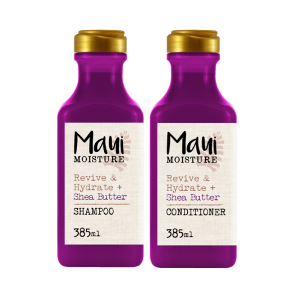 Maui Moisture Shea Butter Shampoo + Conditioner Combo