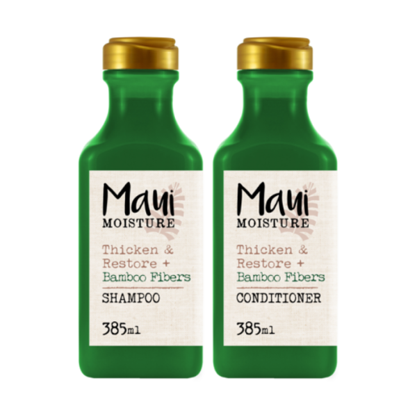 Maui Moisture Bamboo Fibers Shampoo + Conditioner Combo