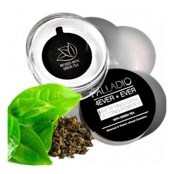 Palladio 4Ever + Ever Mattifying Loose Setting Powder - 	Translucent