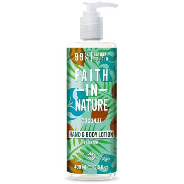 Faith In Nature Hand & Body Lotion Coconut 400 ml