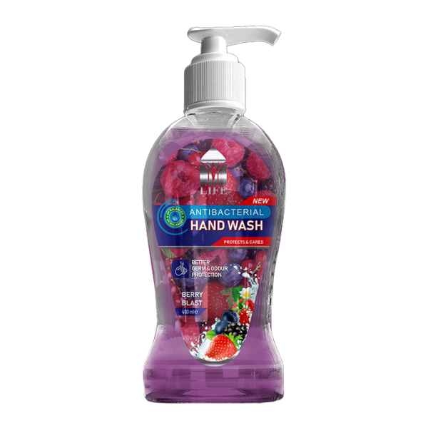 Life Antibacterial Handwash Berry Blast 400ml